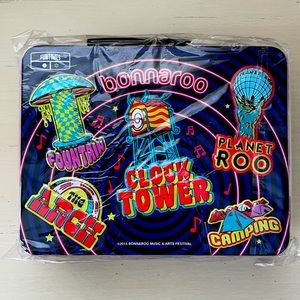 Collectible Bonnaroo lunchbox 2014